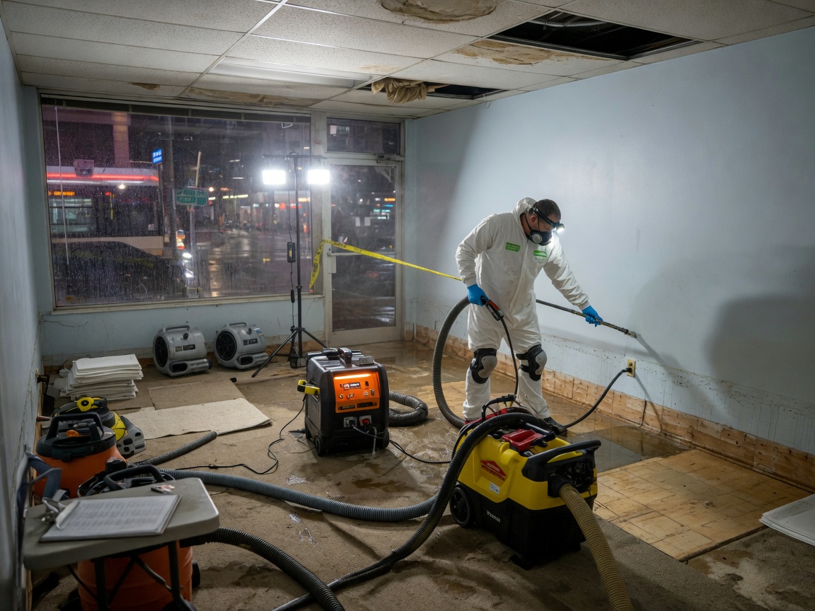 water damage restoration in San Francisco