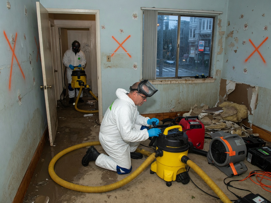 water damage restoration in San Mateo