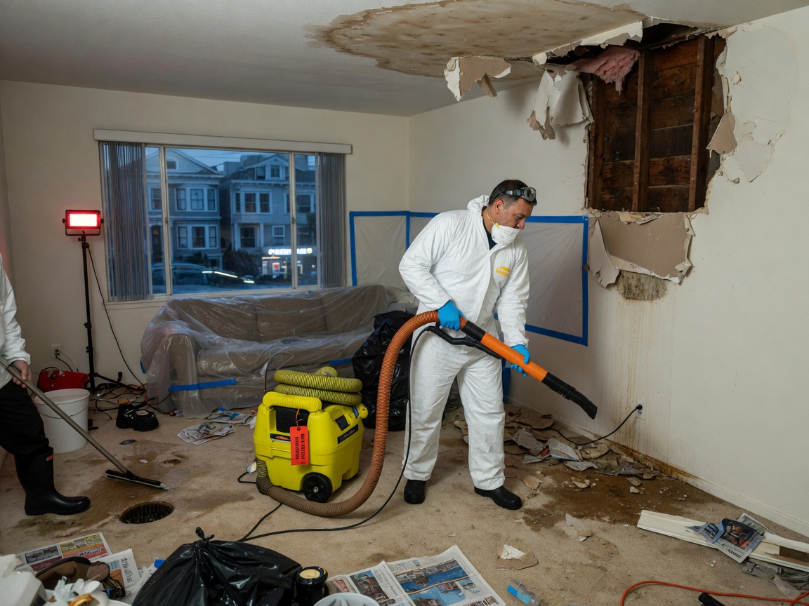 water damage restoration in Lafayette