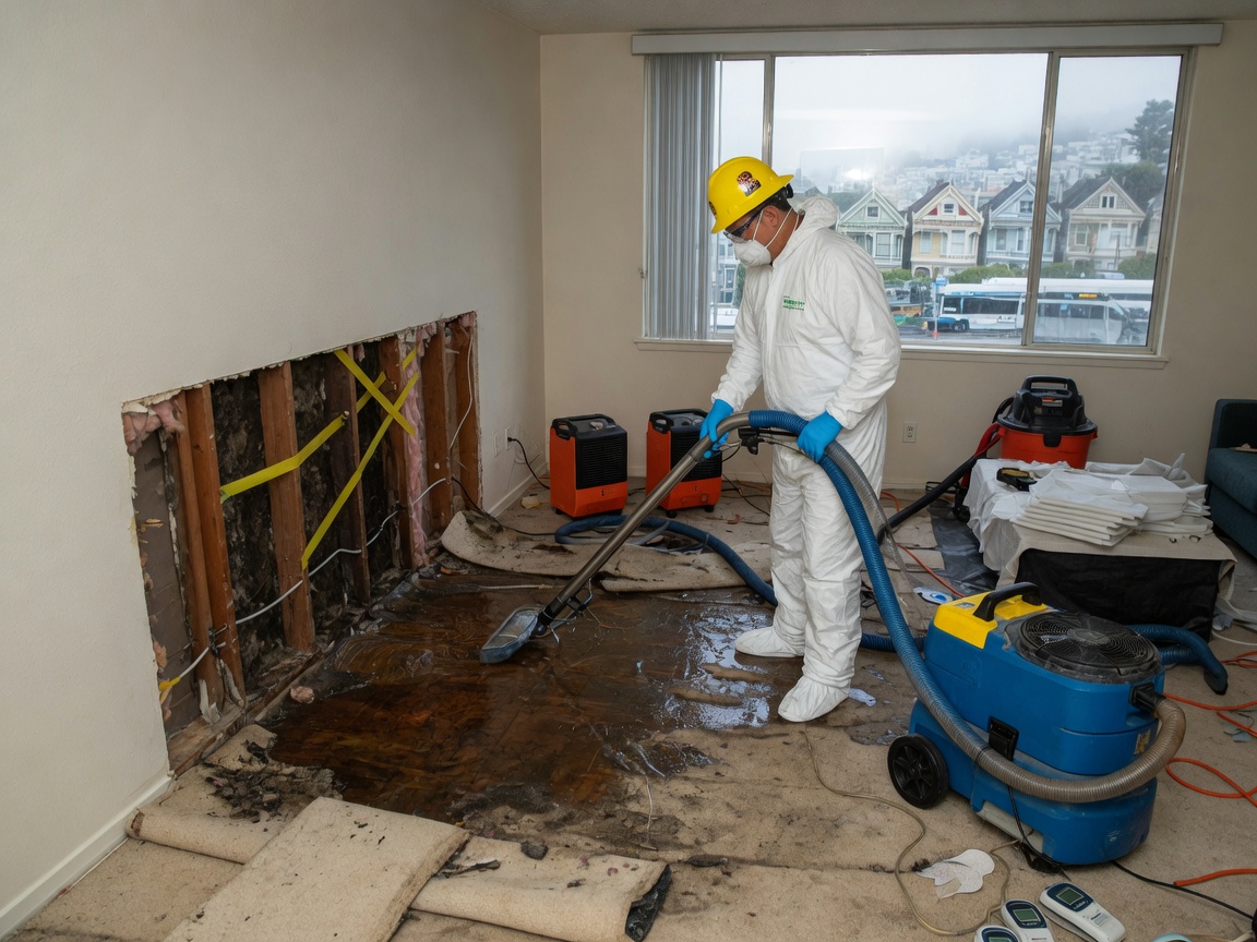 water damage restoration in Pleasant Hill